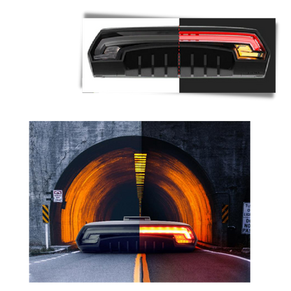 Bicycle Rear Light with Turn Signals