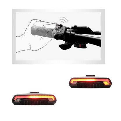 Bicycle Rear Light with Turn Signals