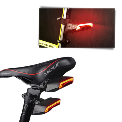 Bicycle Rear Light with Turn Signals