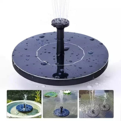 Flowbee – Elegant Solar Fountain for Garden Birds Bowlift