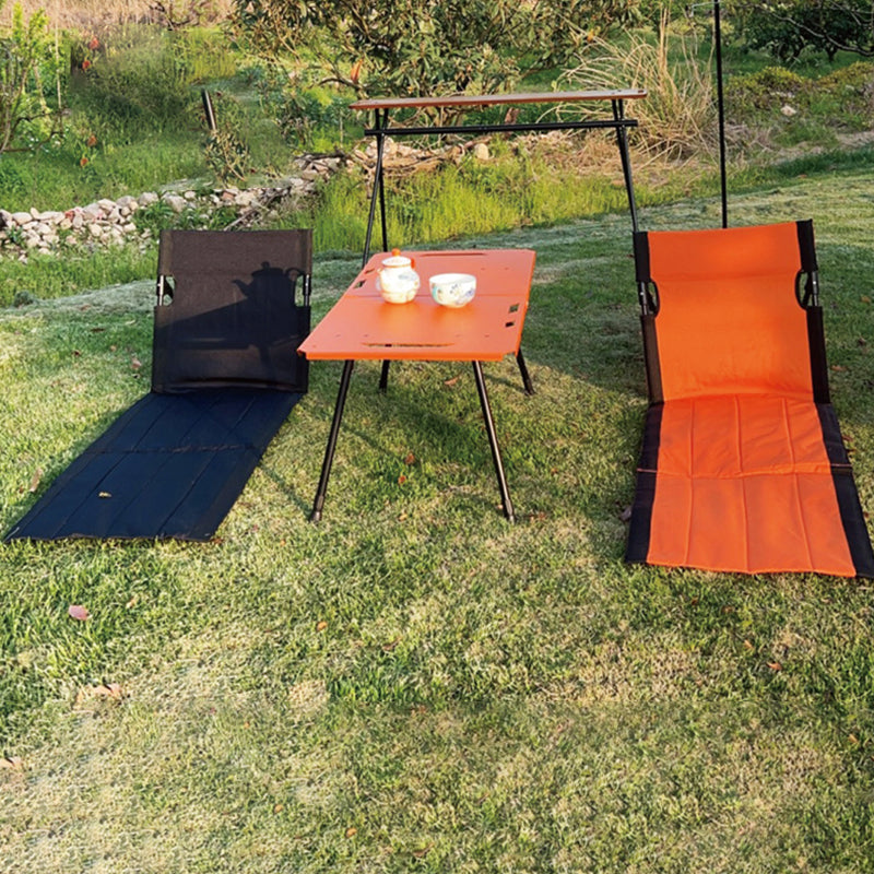 Modern Simple Oxford Fabric Aluminum Rectangular Folding Camping Chair for Outdoor Patio | Skanto