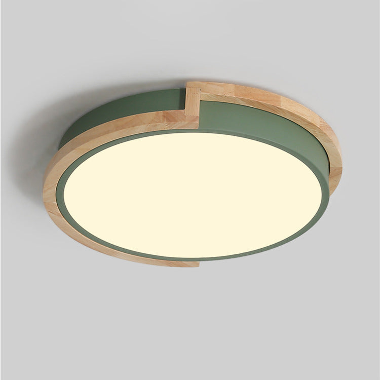 Frendorf | Nordic LED ceiling light with wooden frame