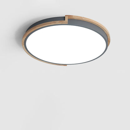 Frendorf | Nordic LED ceiling light with wooden frame