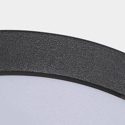 Modern Minimalist Waterproof Round Aluminum Acrylic LED Outdoor Flush Mount Ceiling Light For Garden | Bowlift