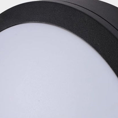 Modern Minimalist Waterproof Round Aluminum Acrylic LED Outdoor Flush Mount Ceiling Light For Garden | Kalsten