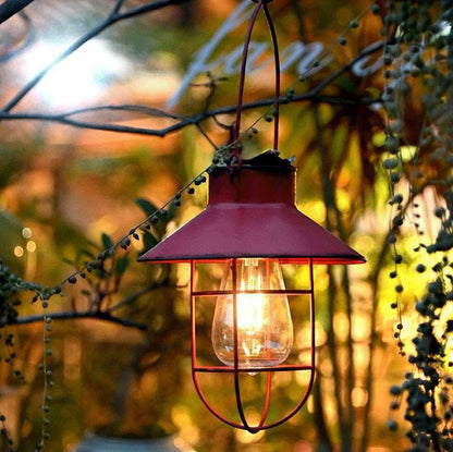 Traditional Vintage Solar Waterproof Round Table Oval Mesh Iron 1-Light Outdoor Light For Garden | Bowlift