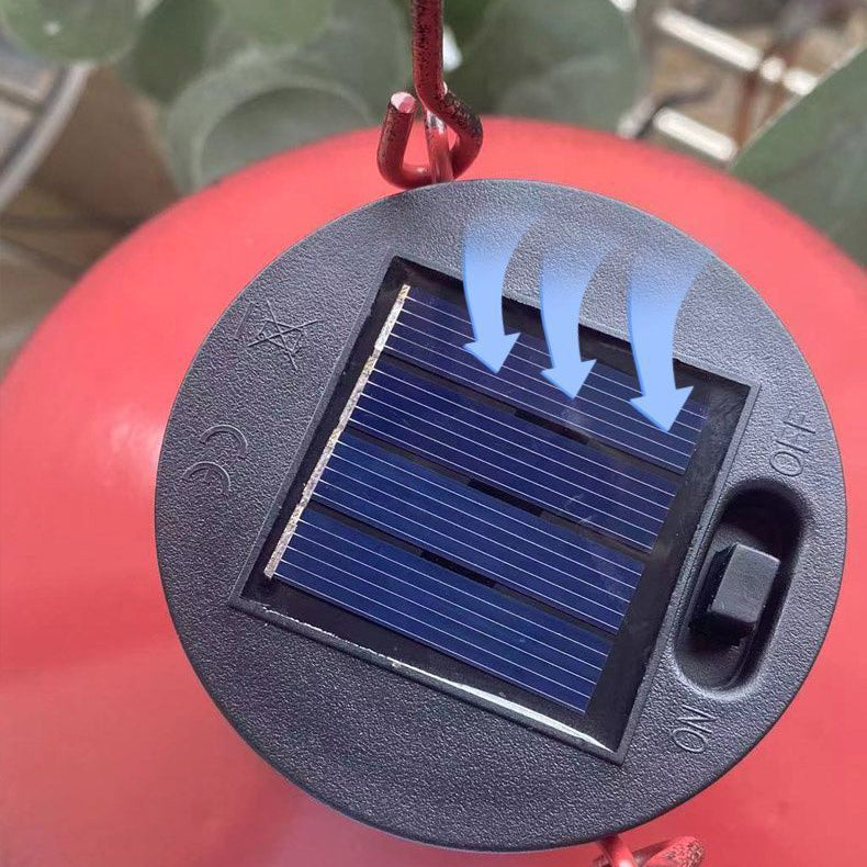 Traditional Vintage Solar Waterproof Round Table Oval Mesh Iron 1-Light Outdoor Light For Garden | Bowlift