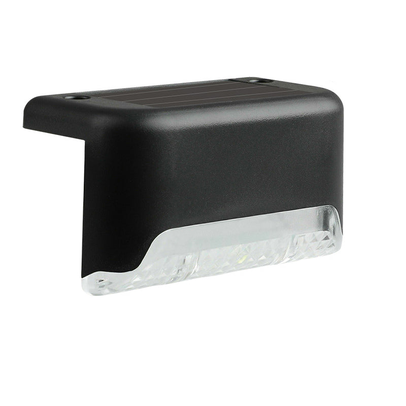 Contemporary Industrial PP Square Waterproof LED Solar Outdoor Step Light For Garden | Kalsten
