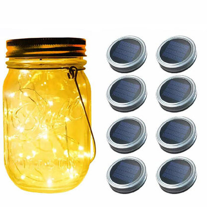 Skanto | Modern Simple Sun Waterproof Star Bottle Cylinder Stainless Steel Glass LED Outdoor Light for Garden