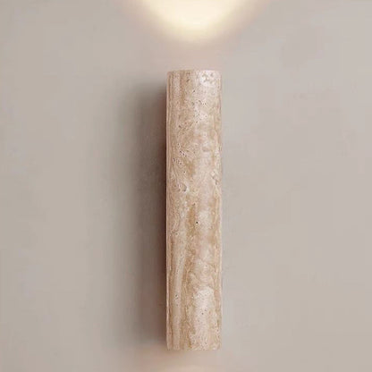Skanto | Nordivea Travertine Wall Lamp | Scandinavian Design | 2-Light | Wood & Travertine