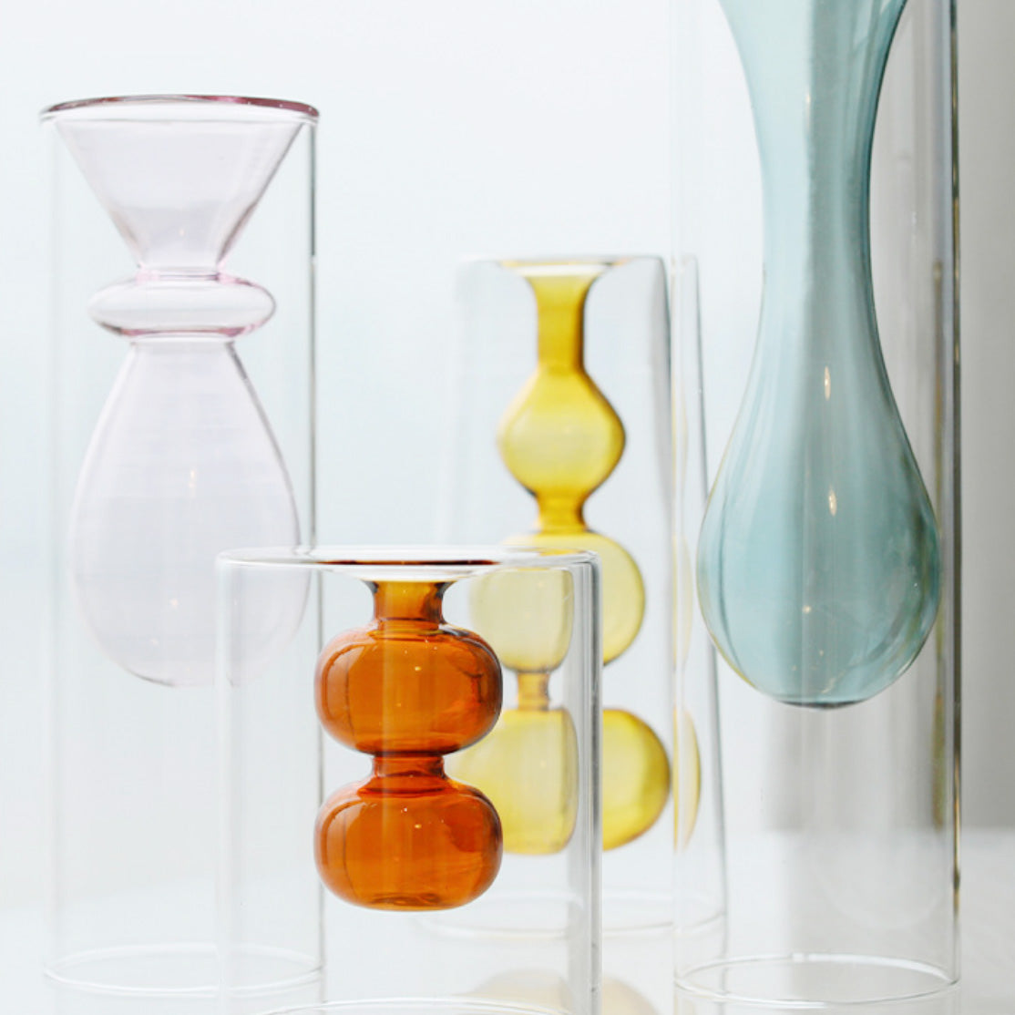 Bubbly Glass Vases | Bowlift