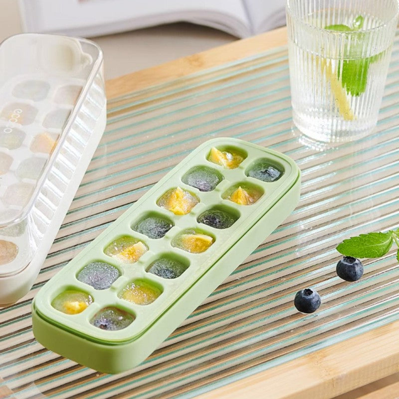 BowLift | Press-Type Silicone Ice Cube Trays for Home Ice Storage and Making