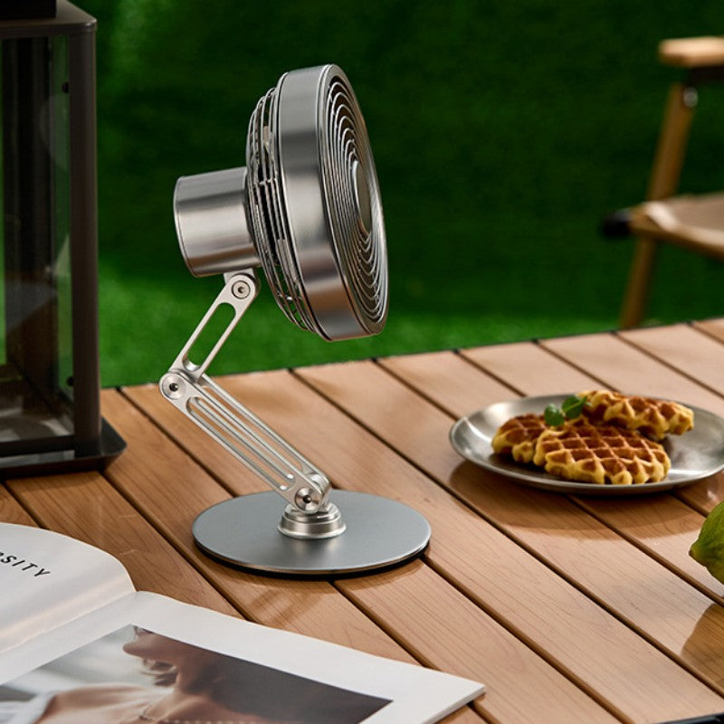 BowLift | Desktop 360¬∞ Rotatable Foldable Metal Mini Fan