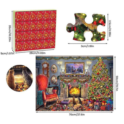 Skanto | Christmas Advent Calendar Puzzle Game 1000 Pieces