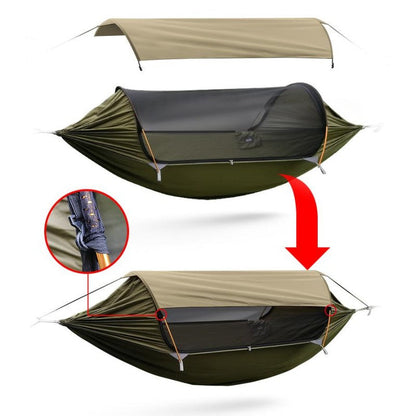 Skanto | Outdoor Anti-Tip, Mosquito-Proof, Sunshade Hammock