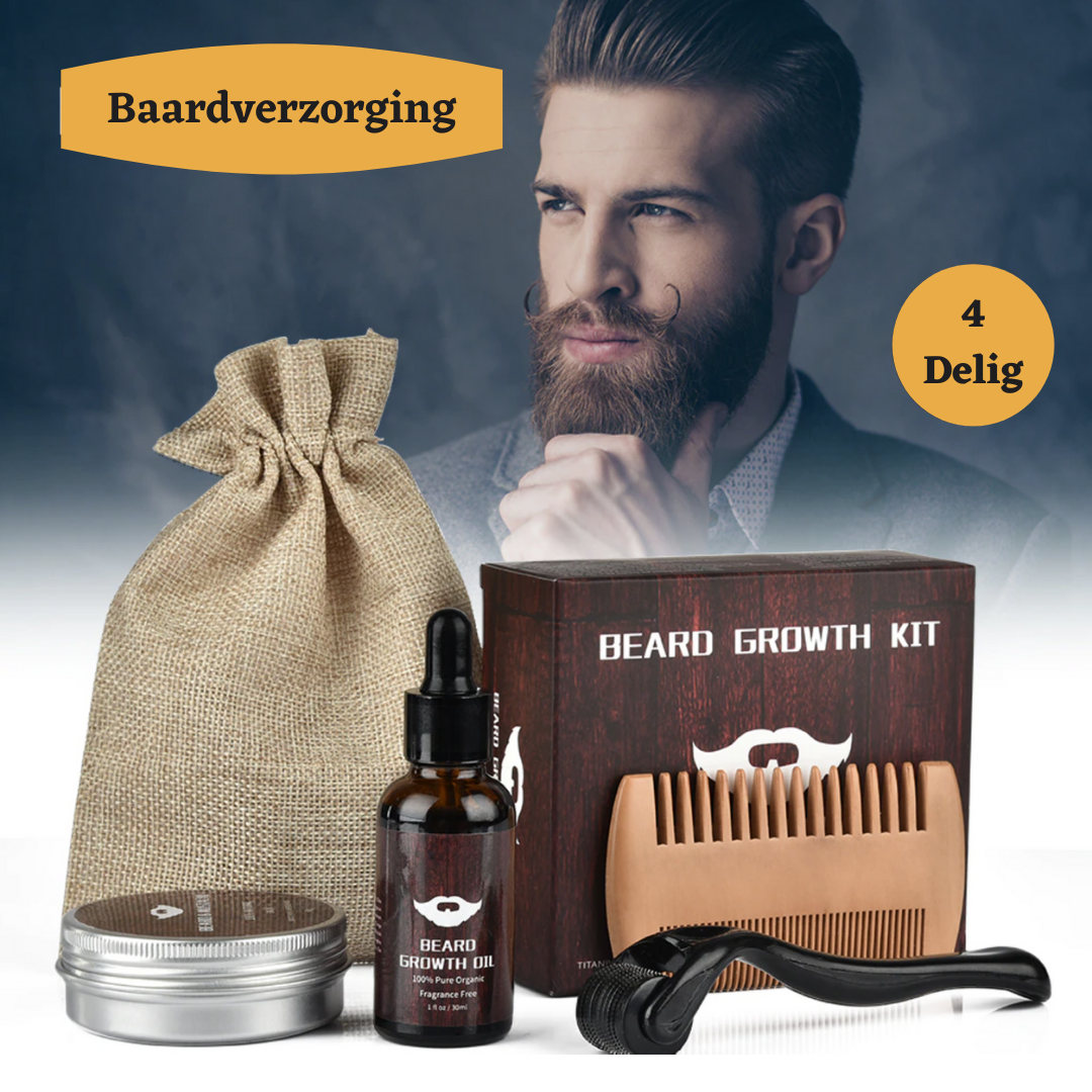 Nourishing Beard Growth Kit for Skin Bowlift