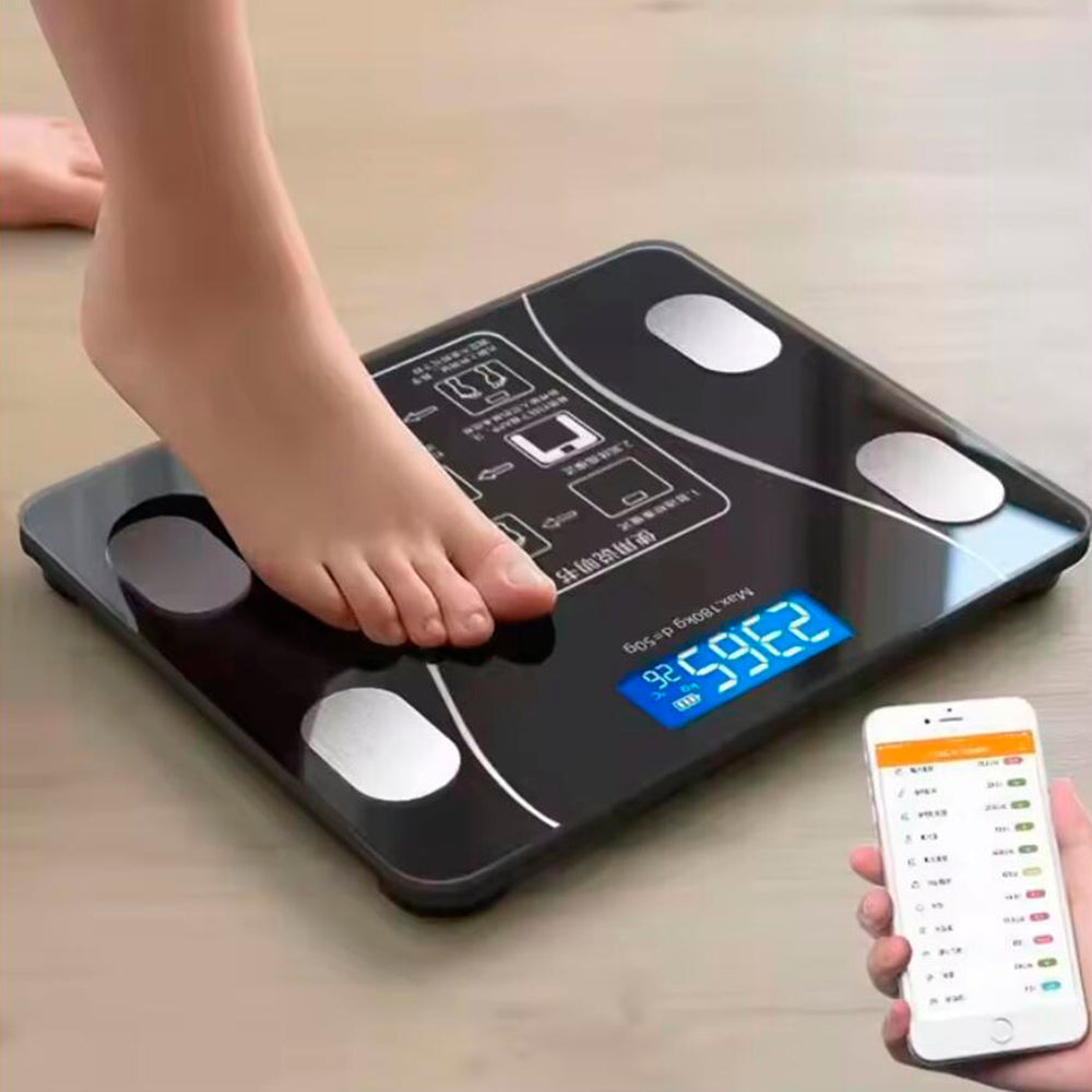 Bathroom Scale (180 kg) Pro - BMI Function & Bluetooth | Karnz