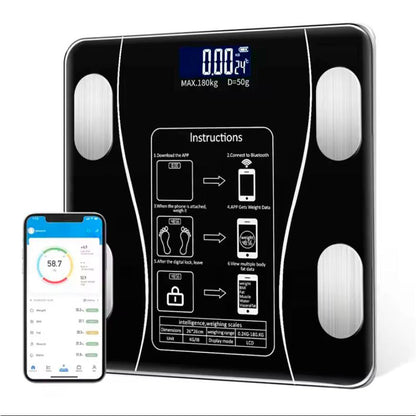 Bathroom Scale (180 kg) Pro - BMI Function & Bluetooth | Karnz