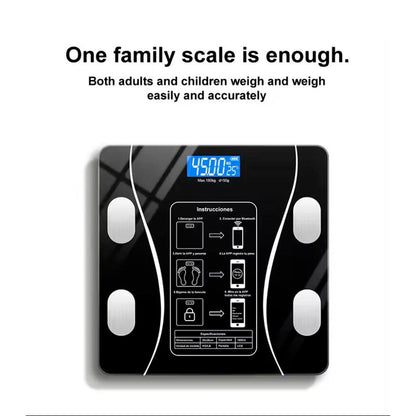 Bathroom Scale (180 kg) Pro - BMI Function & Bluetooth | Karnz