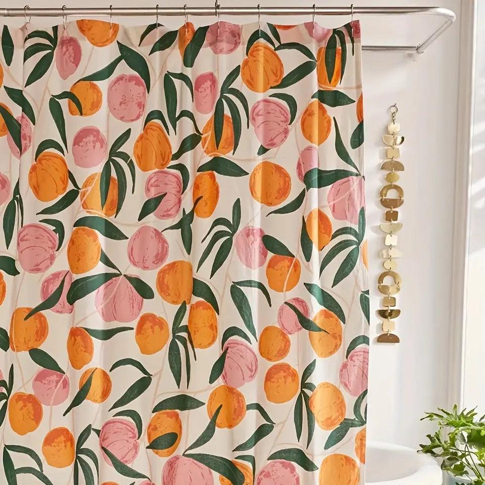 Skanto | Shower Curtain - Peach