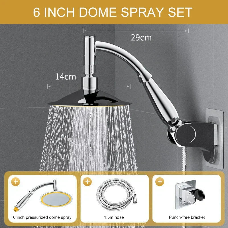 Skanto | RainZen – Water-Saving Rain Shower Head for a Home Spa Experience
