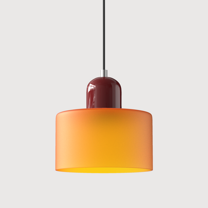 Skanto | Modern Lamp with Colored Glass and Geometric Shape