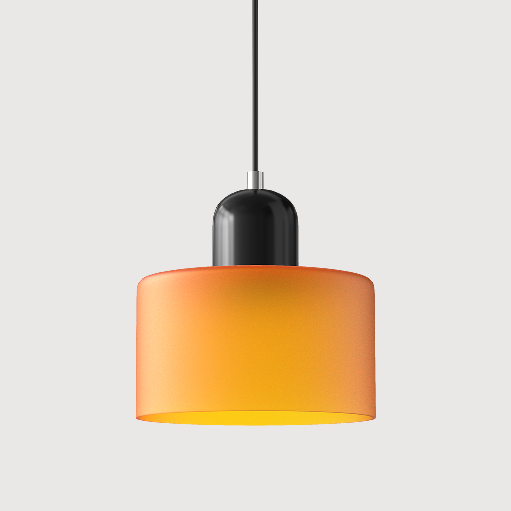 Skanto | Modern Lamp with Colored Glass and Geometric Shape