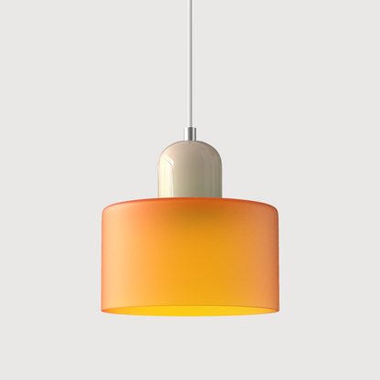 Skanto | Modern Lamp with Colored Glass and Geometric Shape