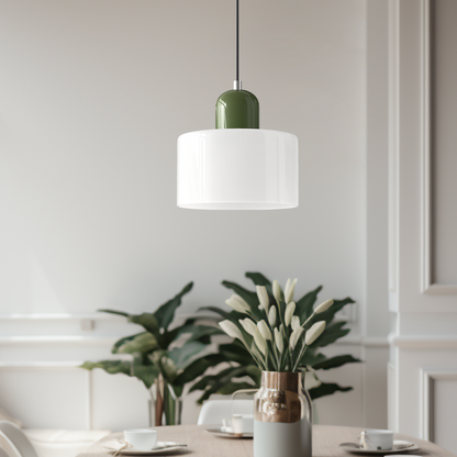 Skanto | Modern Lamp with Colored Glass and Geometric Shape