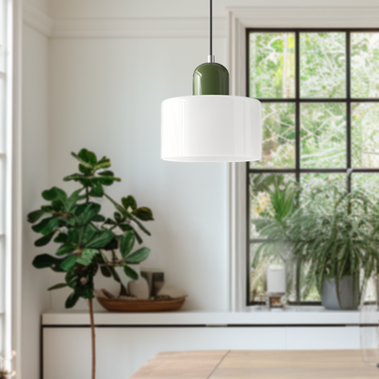 Skanto | Modern Lamp with Colored Glass and Geometric Shape