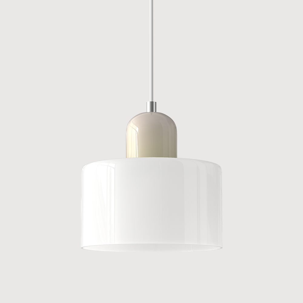 Skanto | Modern Lamp with Colored Glass and Geometric Shape