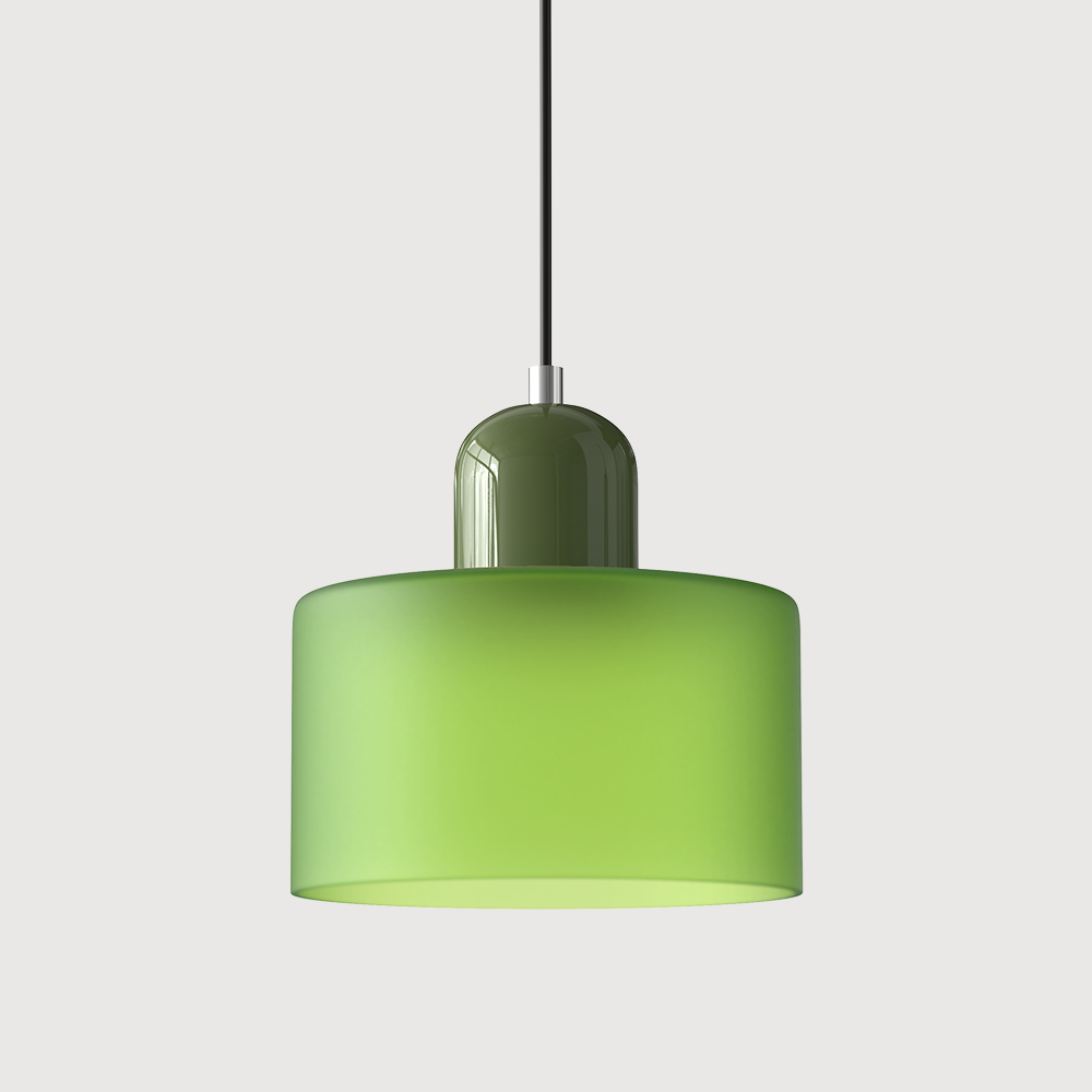 Skanto | Modern Lamp with Colored Glass and Geometric Shape
