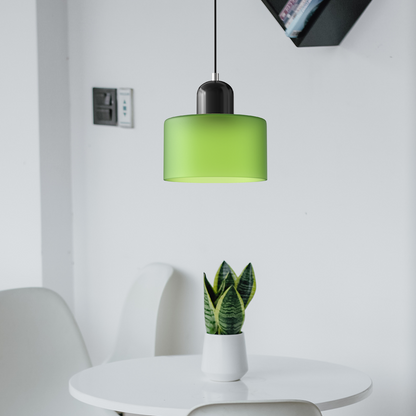 Skanto | Modern Lamp with Colored Glass and Geometric Shape