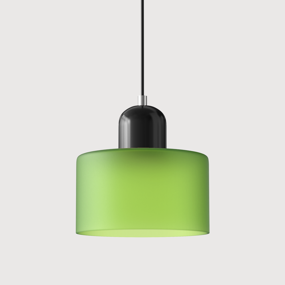 Skanto | Modern Lamp with Colored Glass and Geometric Shape