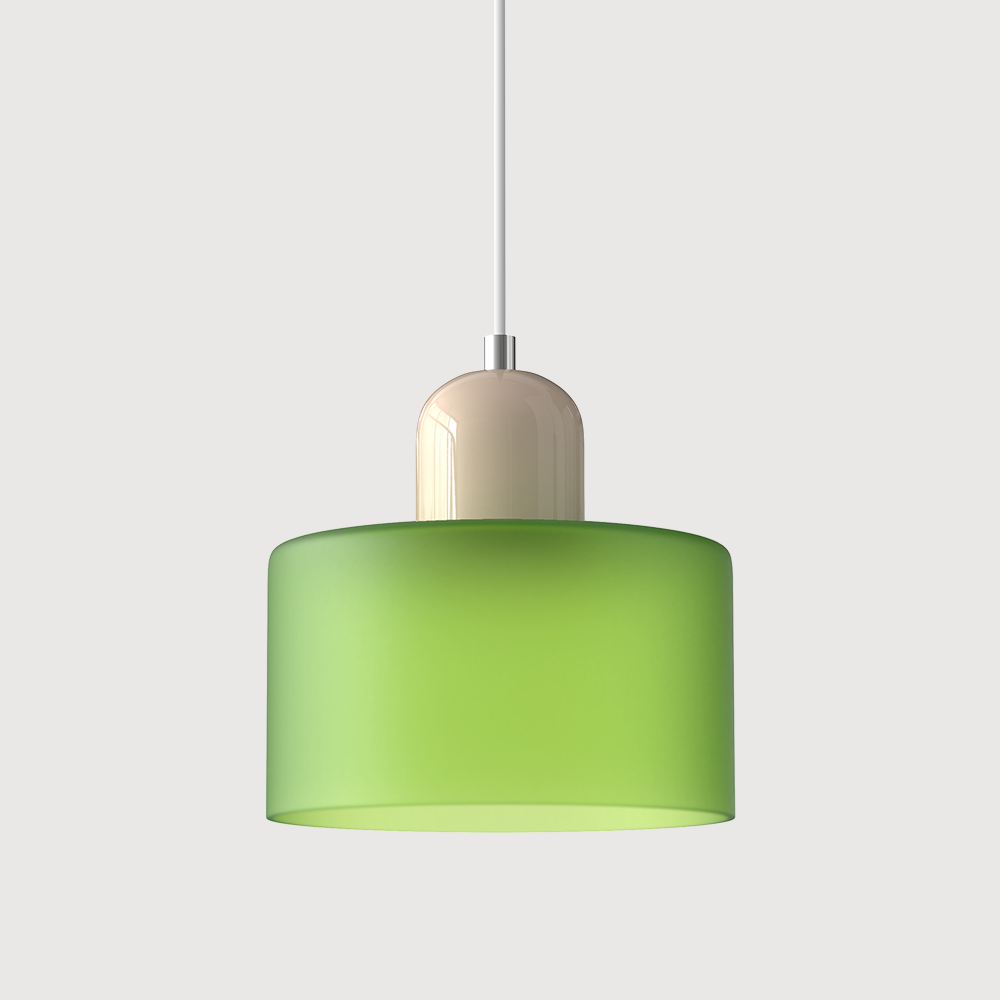 Skanto | Modern Lamp with Colored Glass and Geometric Shape