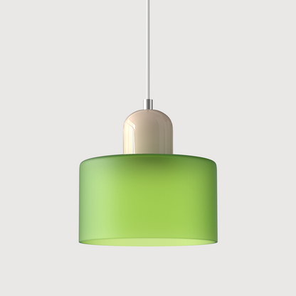 Skanto | Modern Lamp with Colored Glass and Geometric Shape