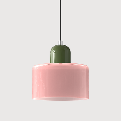 Skanto | Modern Lamp with Colored Glass and Geometric Shape