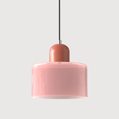 Skanto | Modern Lamp with Colored Glass and Geometric Shape