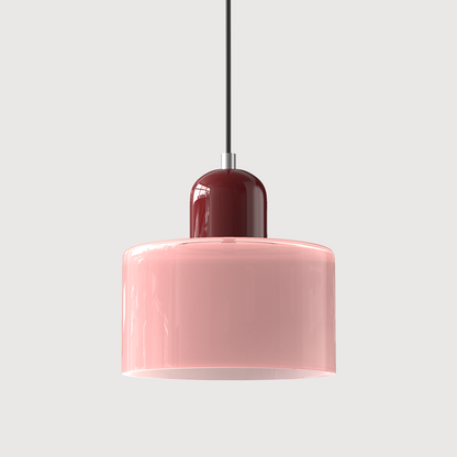 Skanto | Modern Lamp with Colored Glass and Geometric Shape