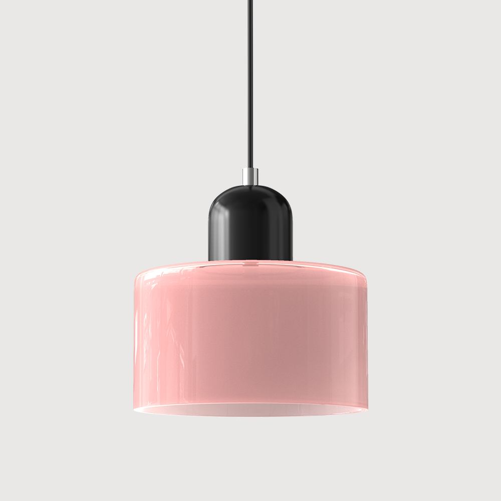 Skanto | Modern Lamp with Colored Glass and Geometric Shape