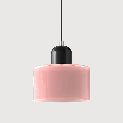 Skanto | Modern Lamp with Colored Glass and Geometric Shape