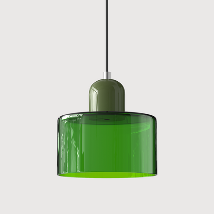 Skanto | Modern Lamp with Colored Glass and Geometric Shape