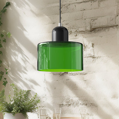 Skanto | Modern Lamp with Colored Glass and Geometric Shape