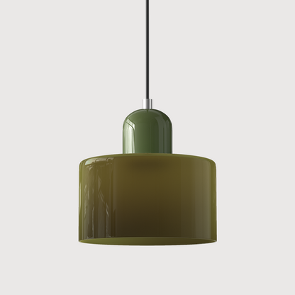 Skanto | Modern Lamp with Colored Glass and Geometric Shape