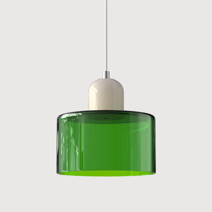 Skanto | Modern Lamp with Colored Glass and Geometric Shape