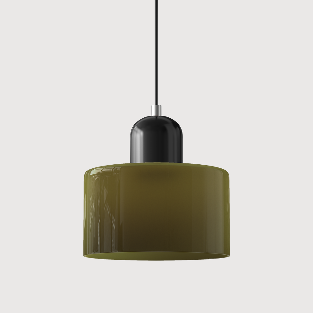Skanto | Modern Lamp with Colored Glass and Geometric Shape
