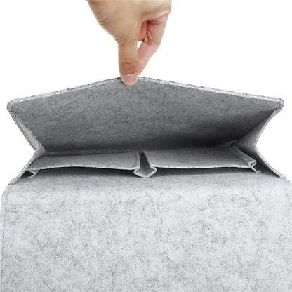 Storage bag for the bed
