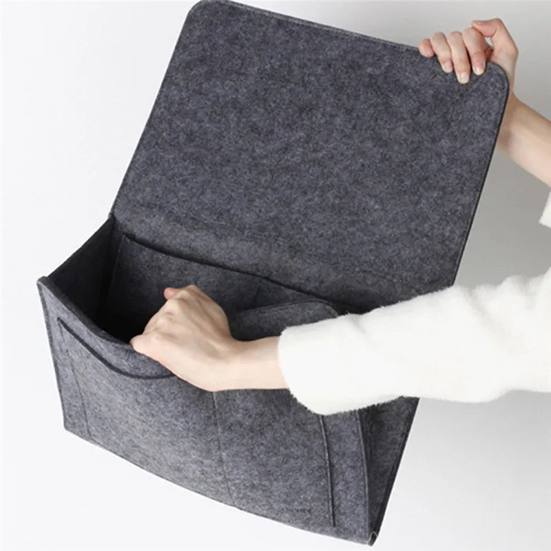 Storage bag for the bed