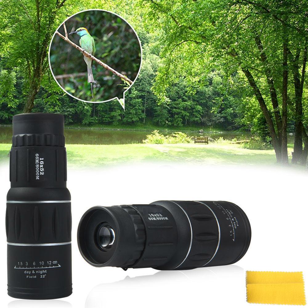 Skanto | 16 x 52 Dual Focus Monocular Scope Zoom Optical Lens Binoculars