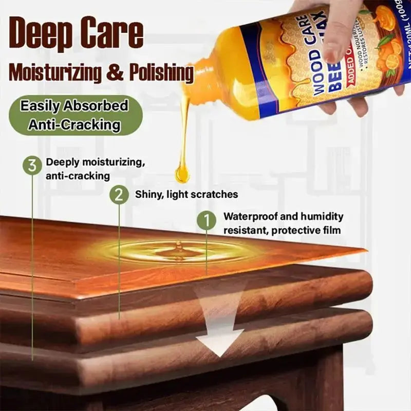 BowLift | Beeswax Wood Balm with Orange Oil – Natural Care & PRedection